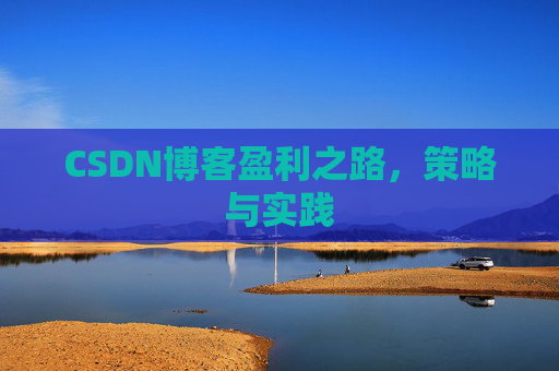 CSDN博客盈利之路，策略与实践